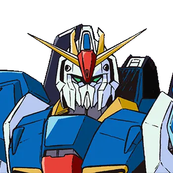 z gundam head art