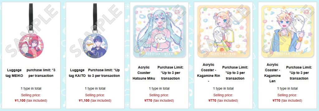 Miku x Shirotan Pop Up Shop 3