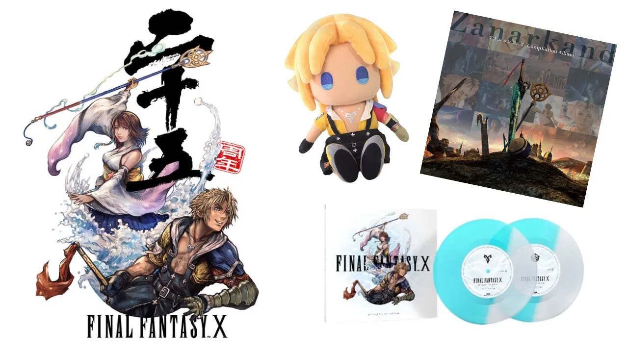 FINAL FANTASY X 25th Anniversary Merch