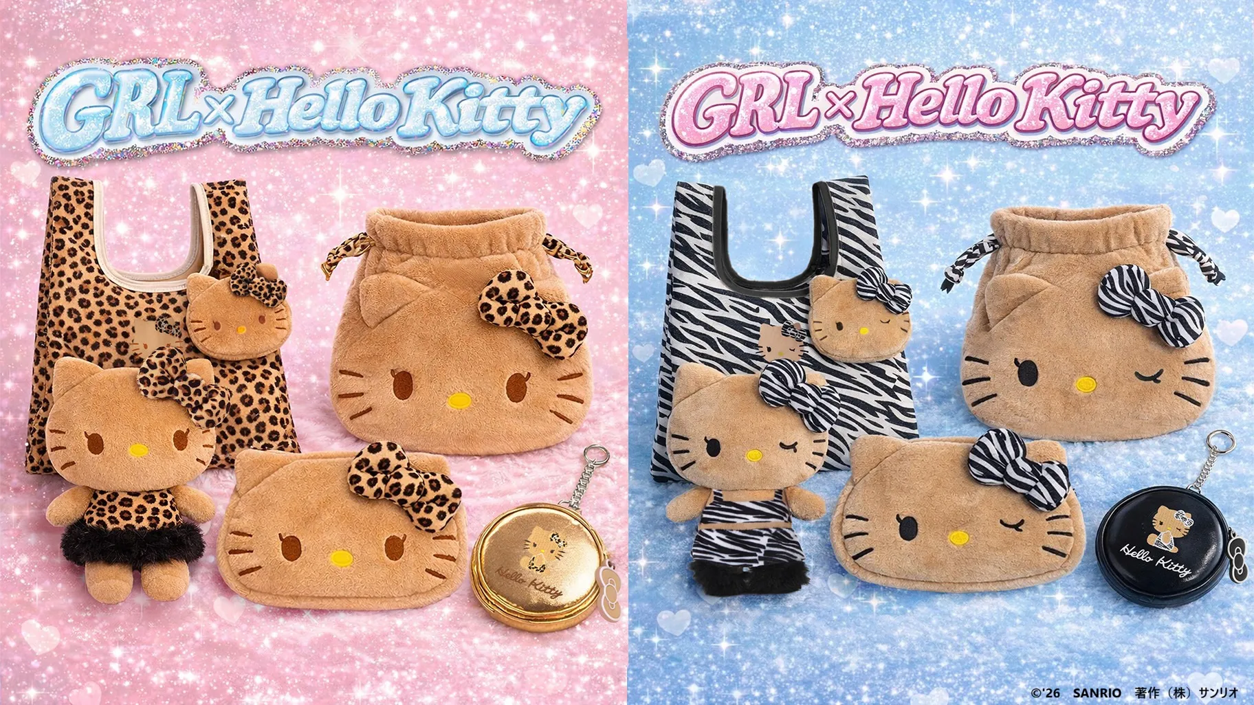 GRL x Hello Kitty Tanned Collab 1