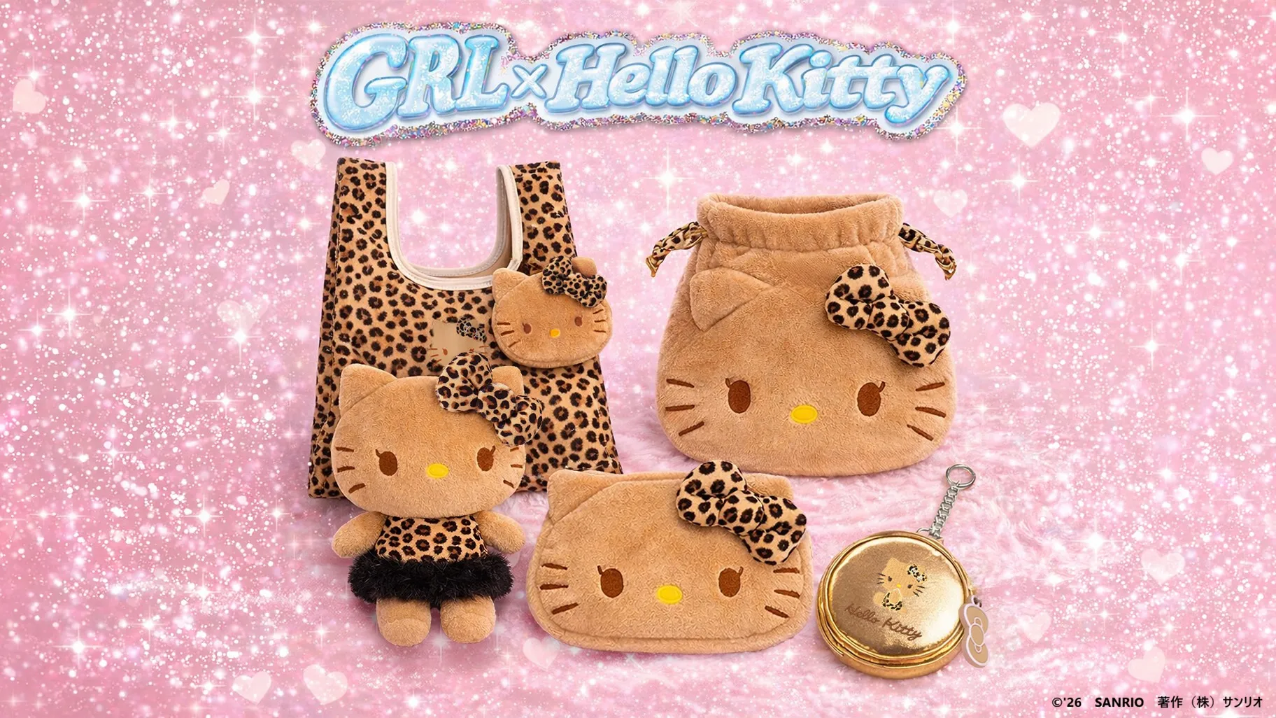 GRL x Hello Kitty Tanned Collab 2
