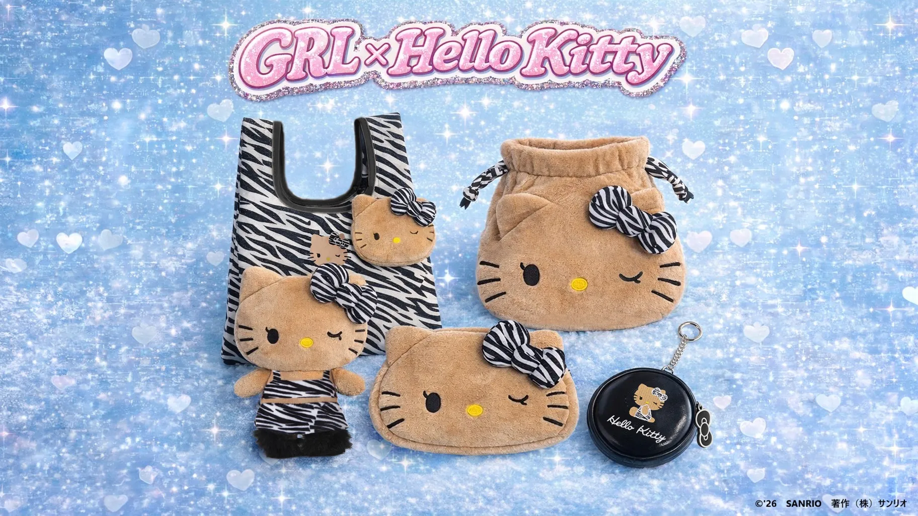GRL x Hello Kitty Tanned Collab 3