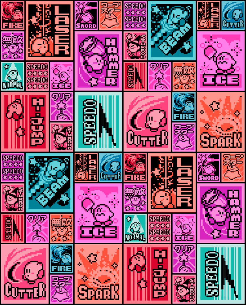 Kirby x Speedo Collab 8 bit Collection 3