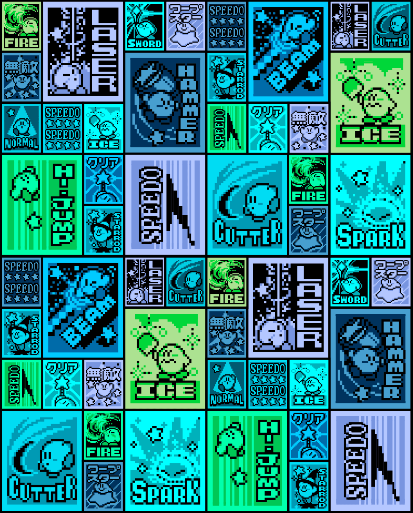 Kirby x Speedo Collab 8 bit Collection 4