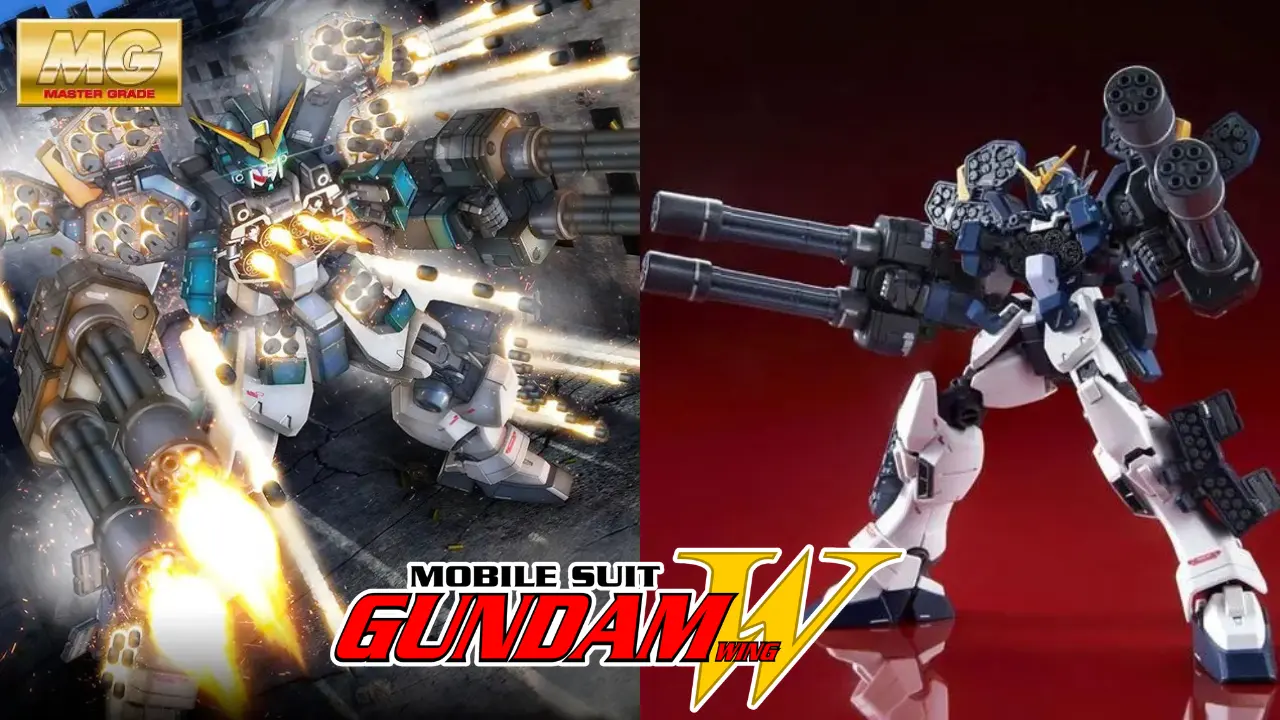 MG 1100 Gundam Heavyarms Custom EW gunpla 00
