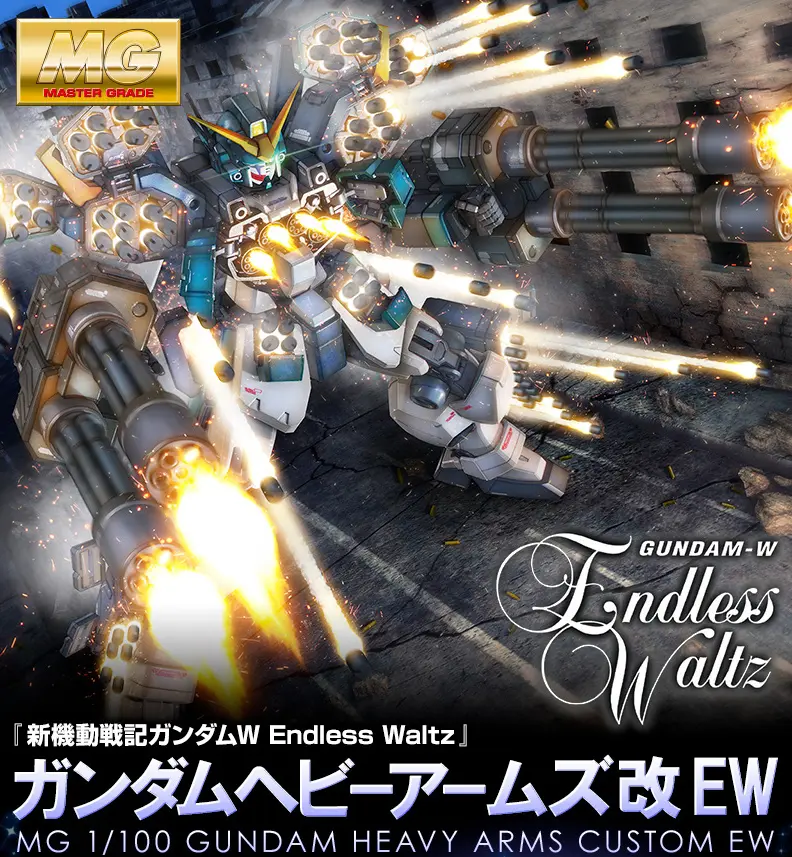 MG 1100 Gundam Heavyarms Custom EW gunpla 11