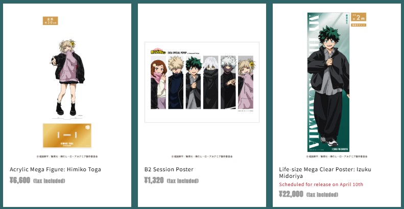 MHA 'Black Jacket' Pop Up Shop 11