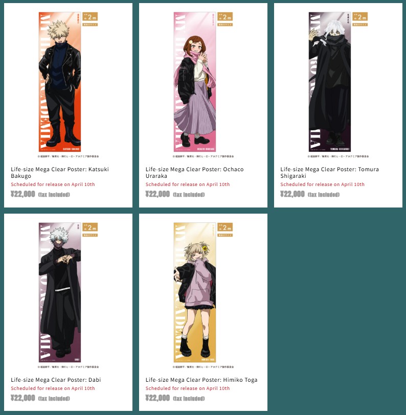 MHA 'Black Jacket' Pop Up Shop 12