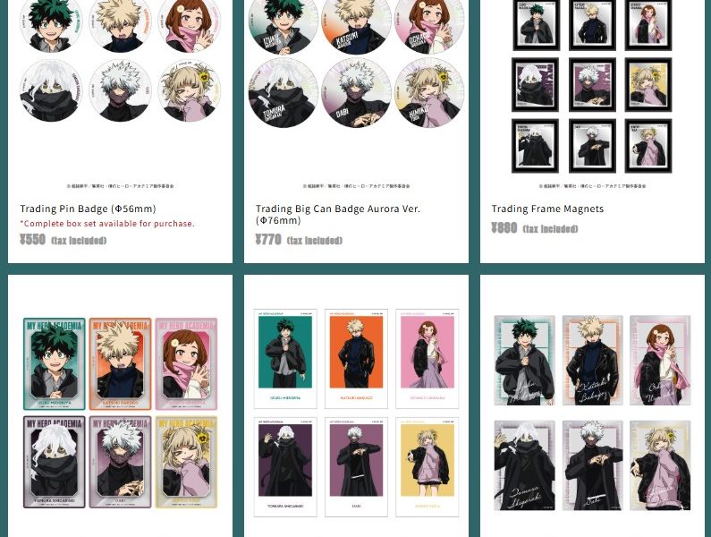 MHA 'Black Jacket' Pop Up Shop 2