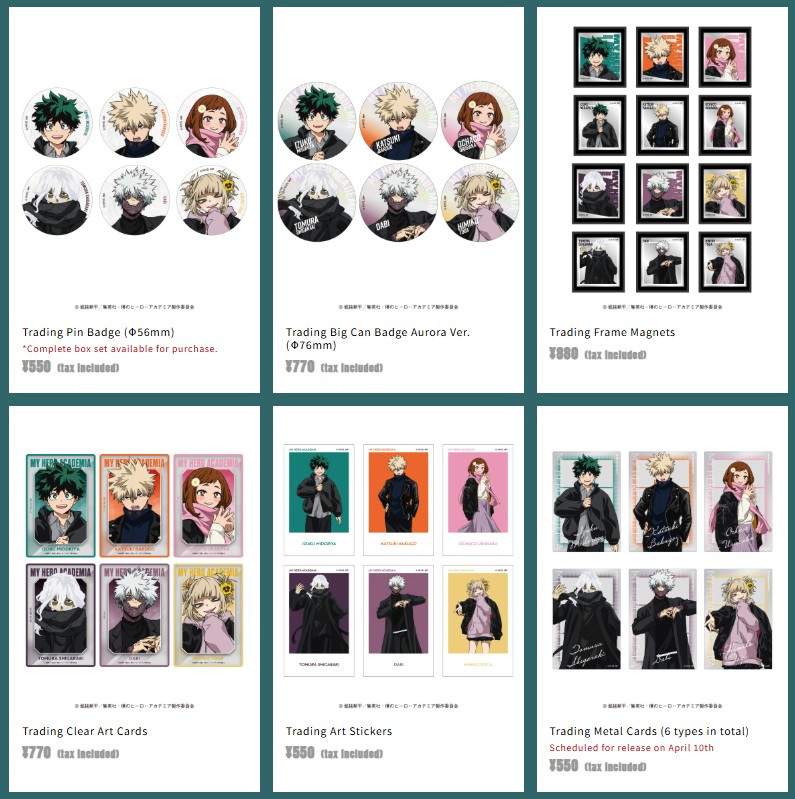 MHA 'Black Jacket' Pop Up Shop 2