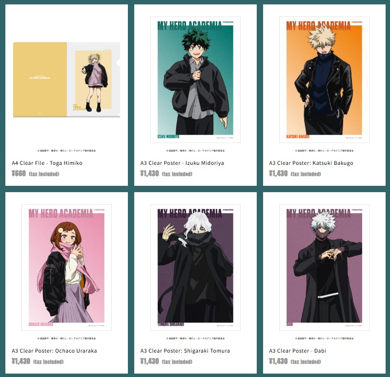 MHA 'Black Jacket' Pop Up Shop 4