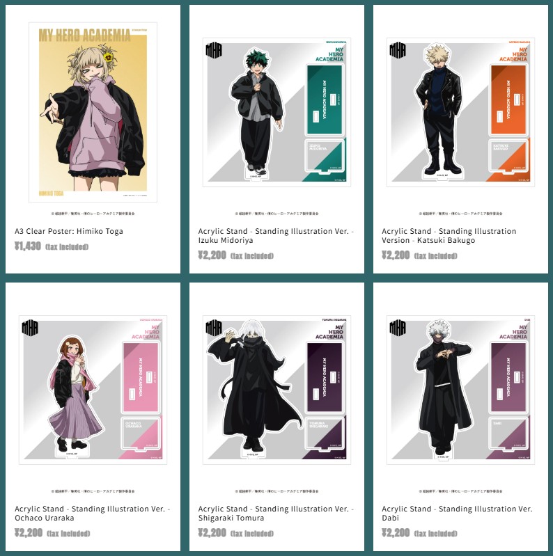 MHA 'Black Jacket' Pop Up Shop 5