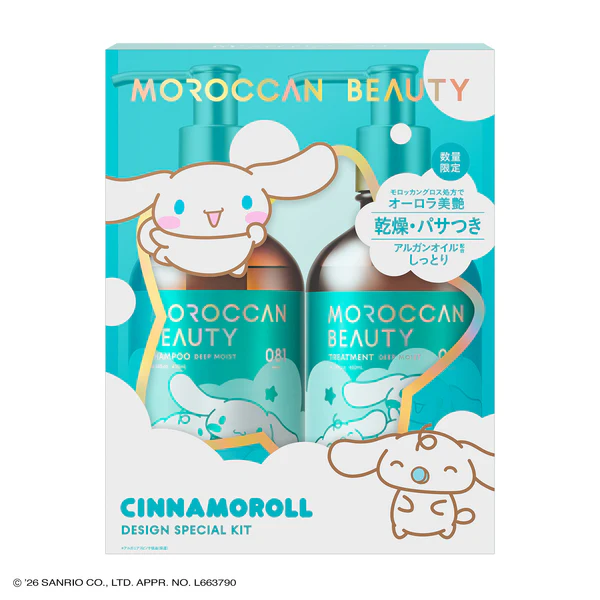Moroccan Beauty Cinnamoroll and My Melody Haircare 5