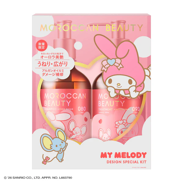 Moroccan Beauty Cinnamoroll and My Melody Haircare 6
