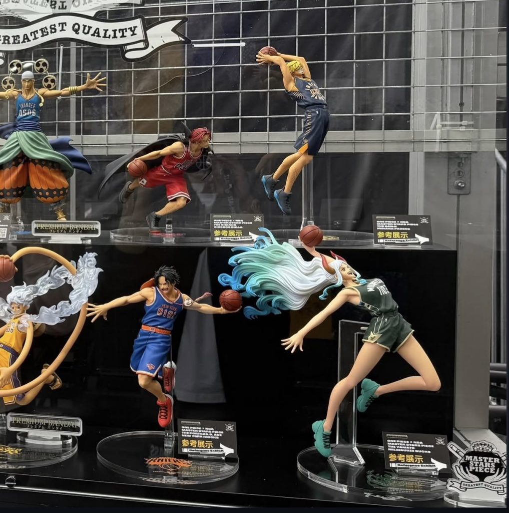 ONE PIECE x NBA MASTER STARS PIECE Figures 3