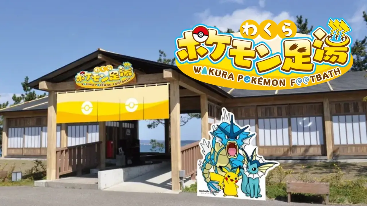 Pokemon Hot Spring Footbath noto peninsula 0
