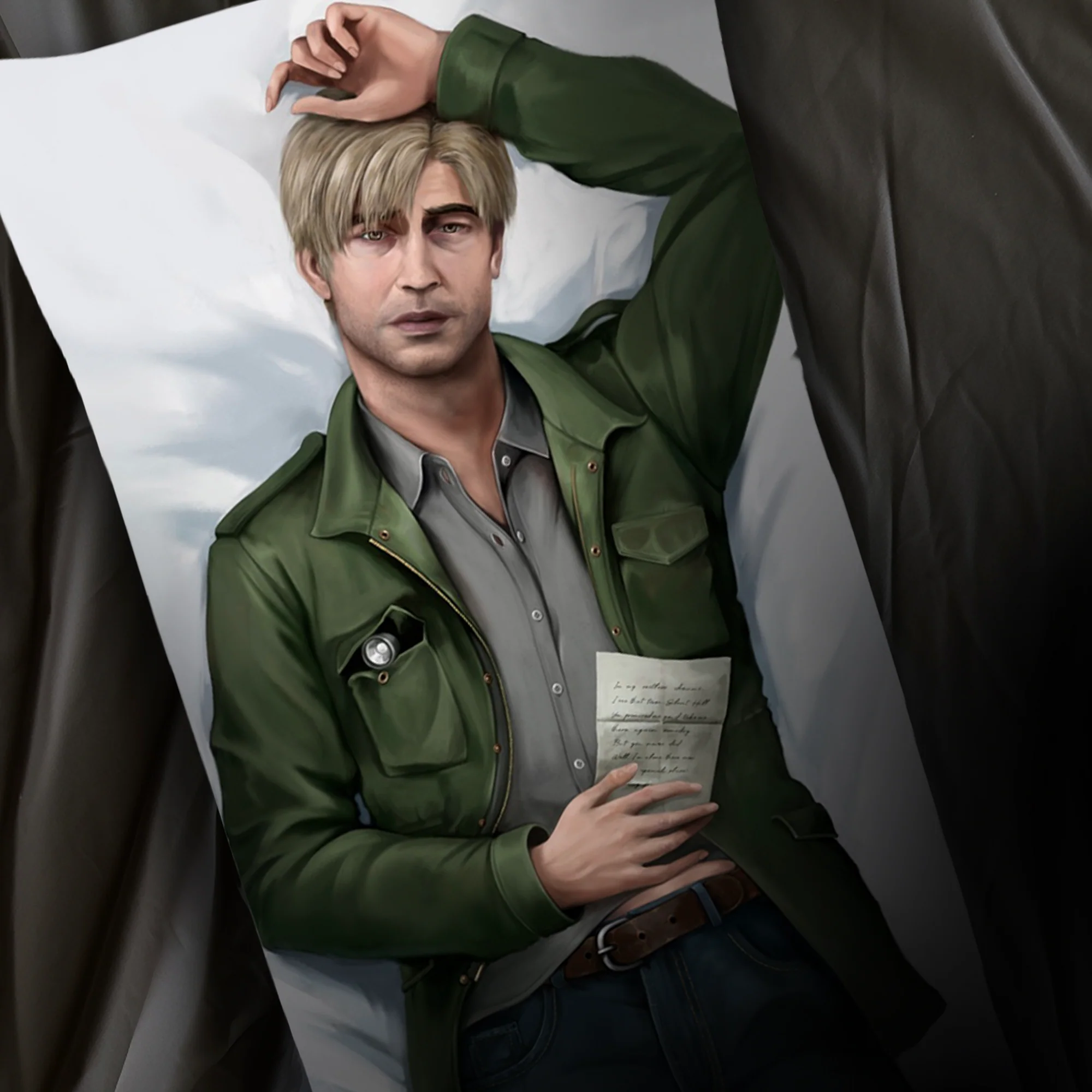 SILENT HILL 2 James' Body Pillow 2