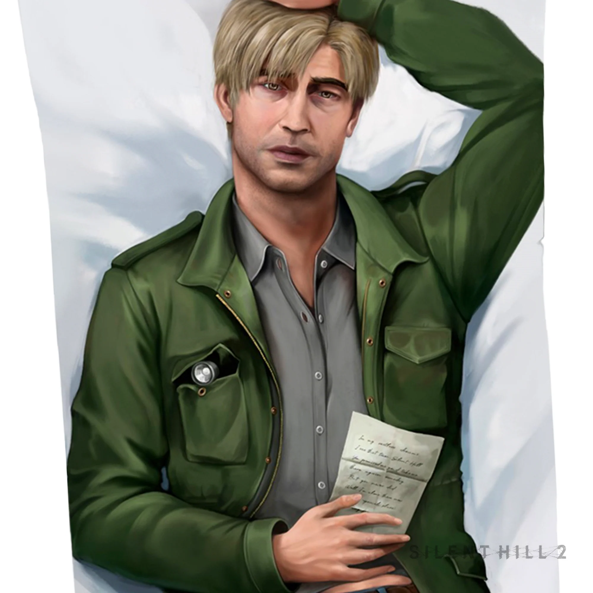 SILENT HILL 2 James' Body Pillow 5