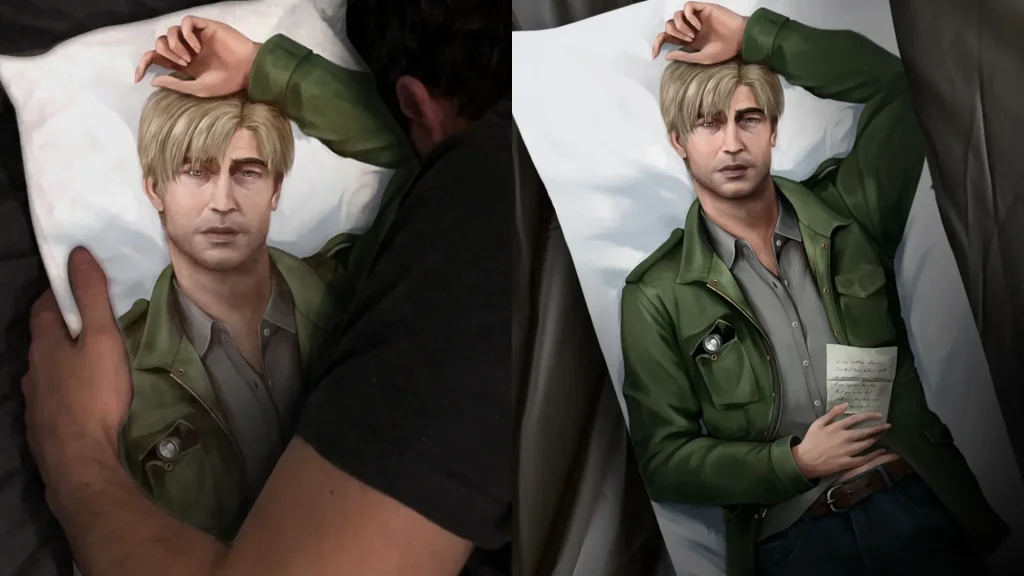 SILENT HILL 2 James' Body Pillow 7