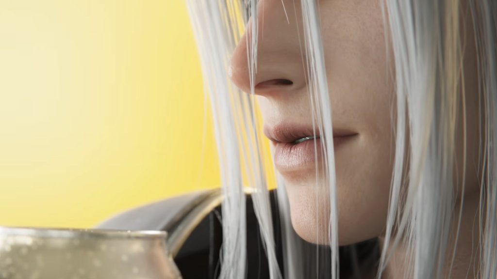 Sephiroth Drink Commercial 4