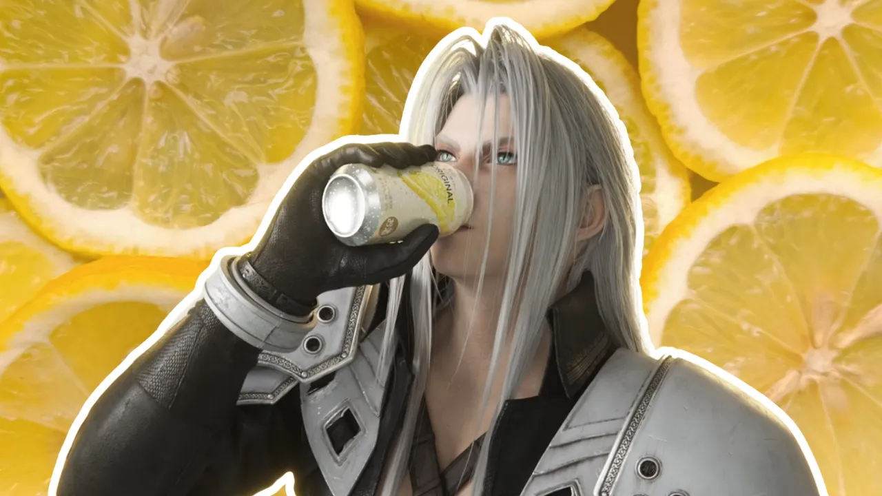 Sephiroth Drink Commercial