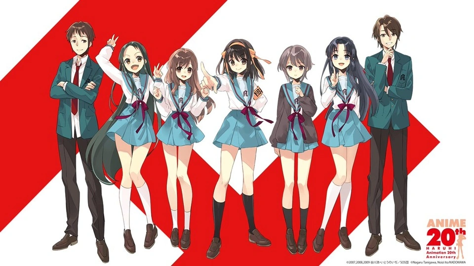 haruhi 20th anniversary visual