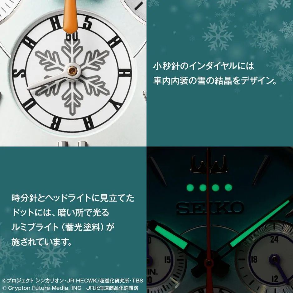 hatsune miku h5 hayabusa shinkalion watch seiko 6