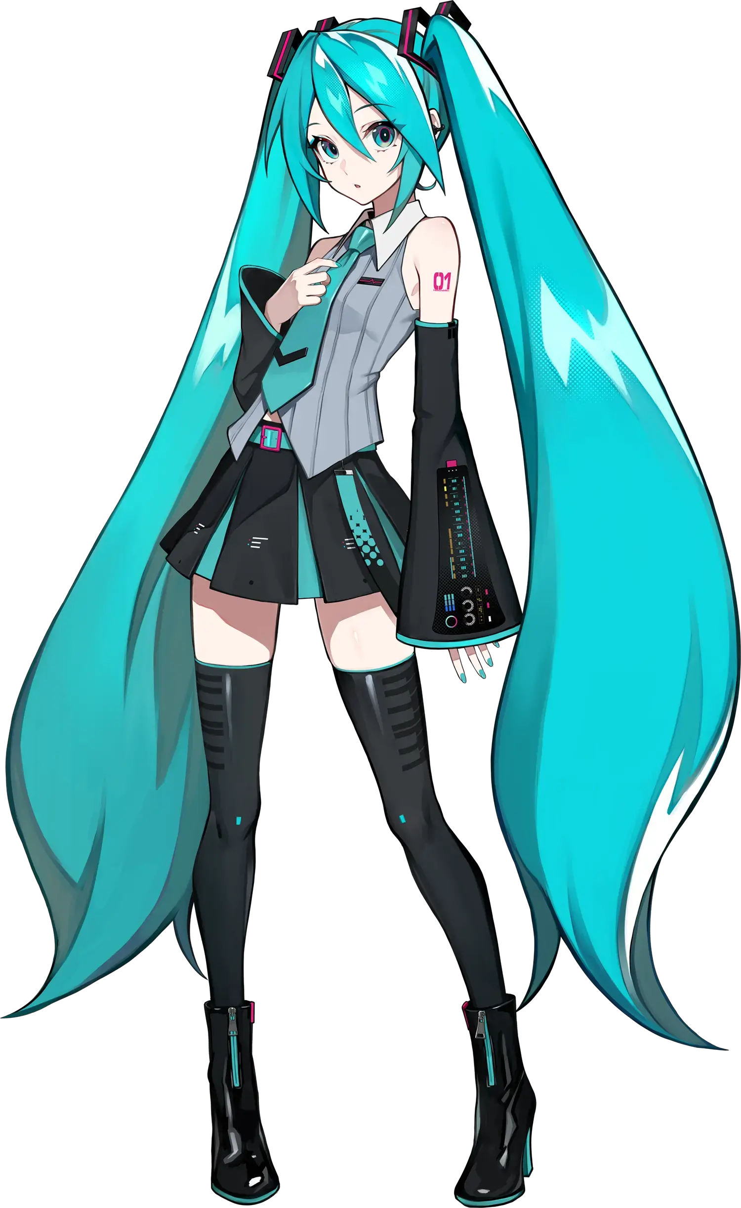 hatsune miku v6 new design
