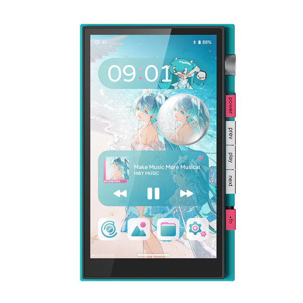 hibydigital m500 HATSUNE miku AUDIO PLAYER 7