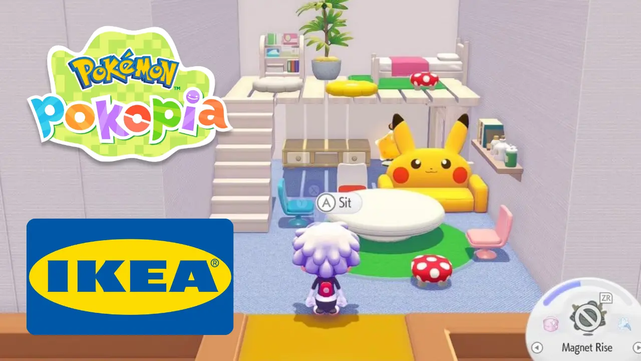 ikea pokemon pokopia code
