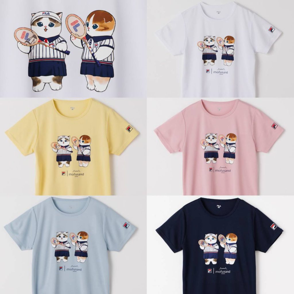 mofusand and FILA Collab 1