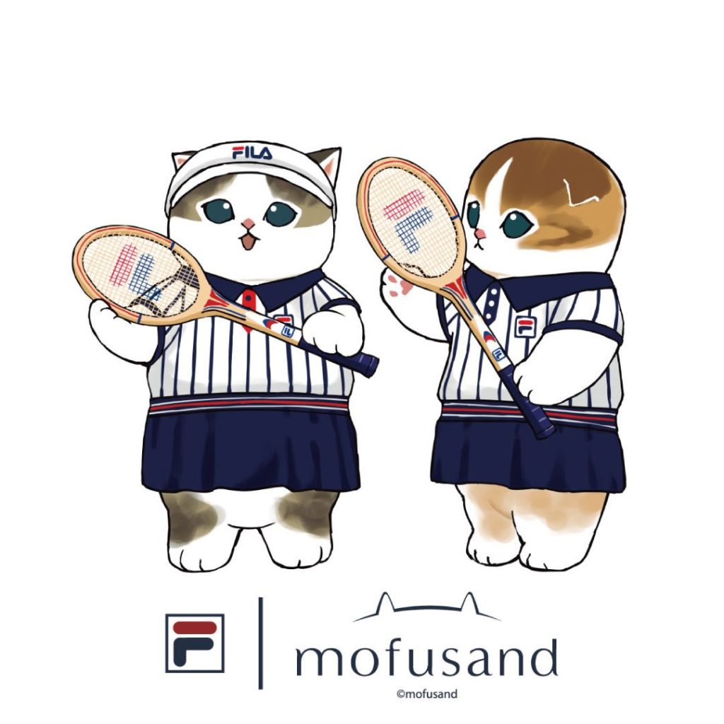mofusand and FILA Collab 4