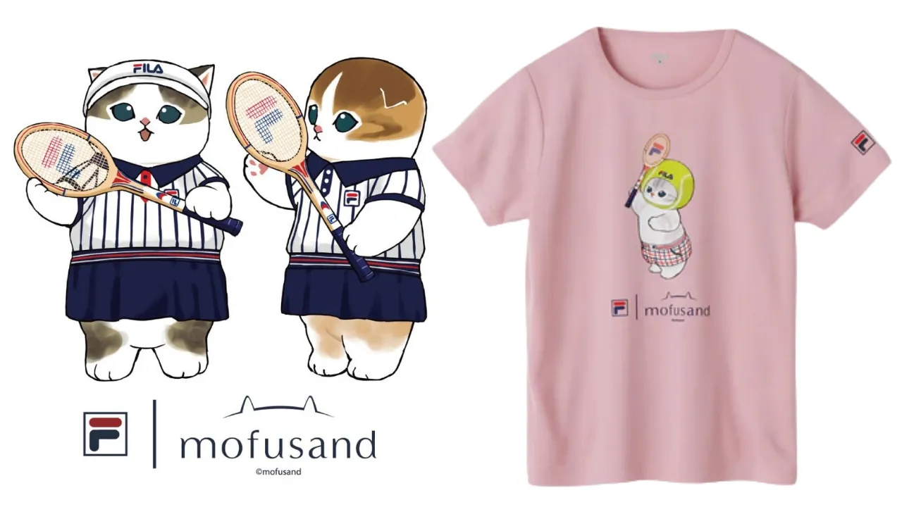 mofusand and FILA Collab