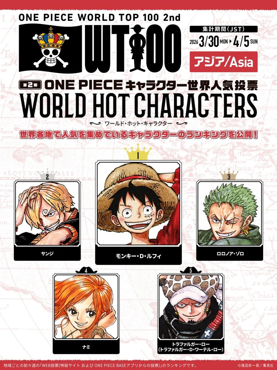 one piece wt100 2nd mid 8