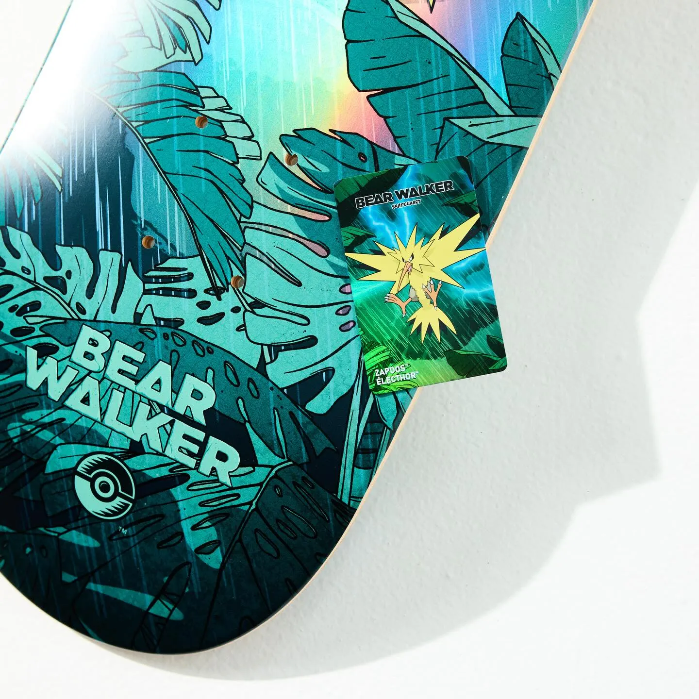 pokemon bear walker legendary birds skate boards 20