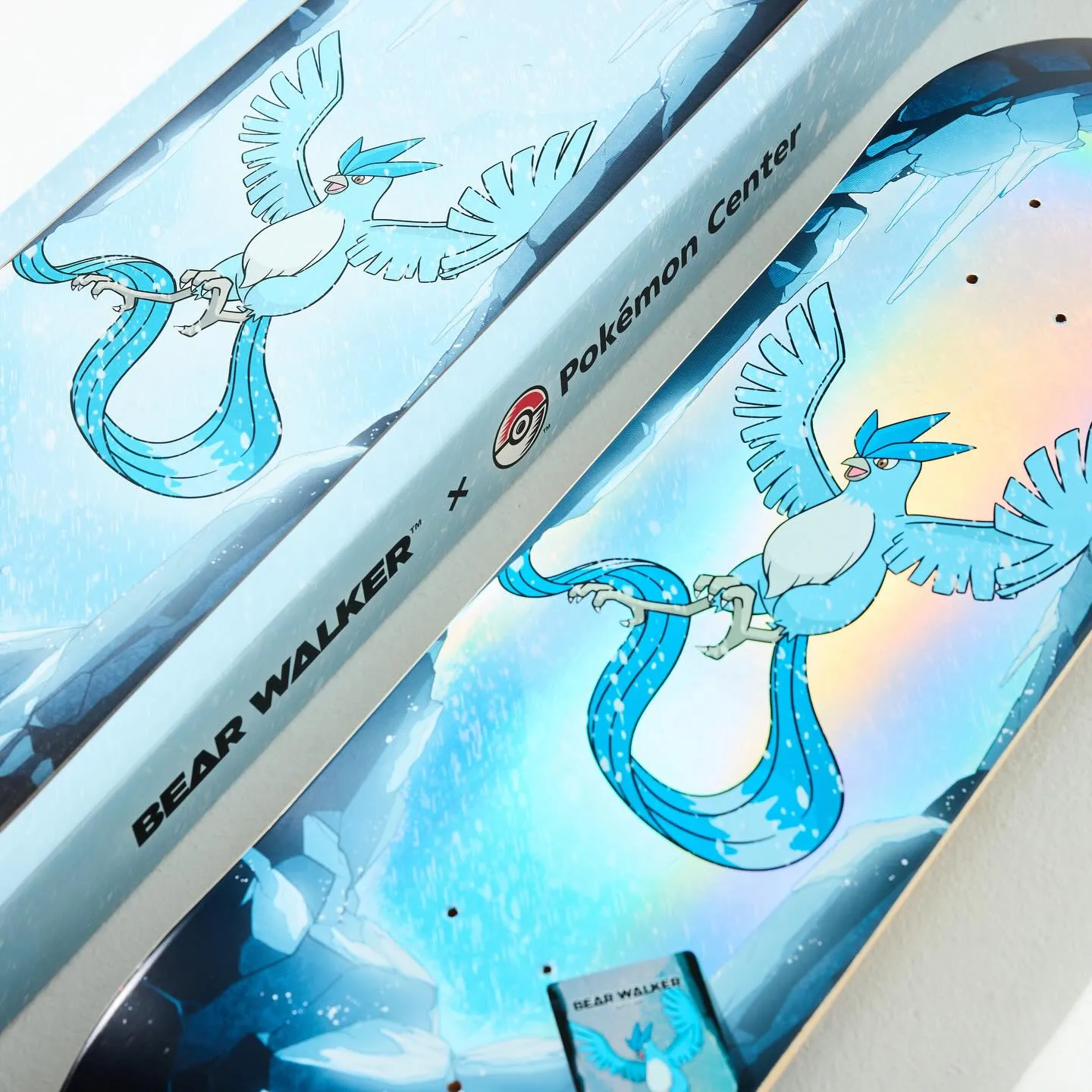 pokemon bear walker legendary birds skate boards 21