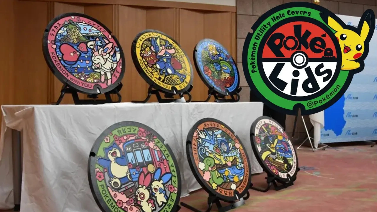 pokemon manhole cover pokelids noto peninsula ishikawa 00