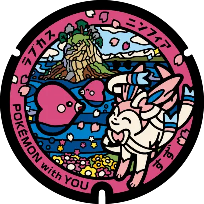 pokemon manhole cover pokelids noto peninsula ishikawa 14