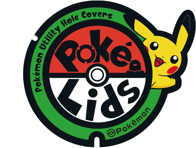 pokemon manhole pokelid logo