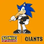 sonic giants baseball collab