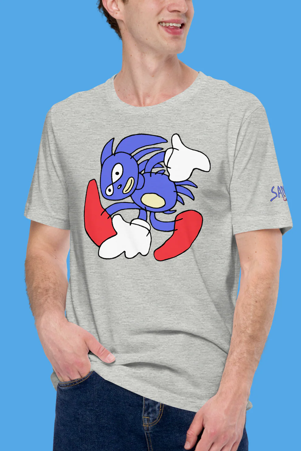 sonic sanic shirt collection 1