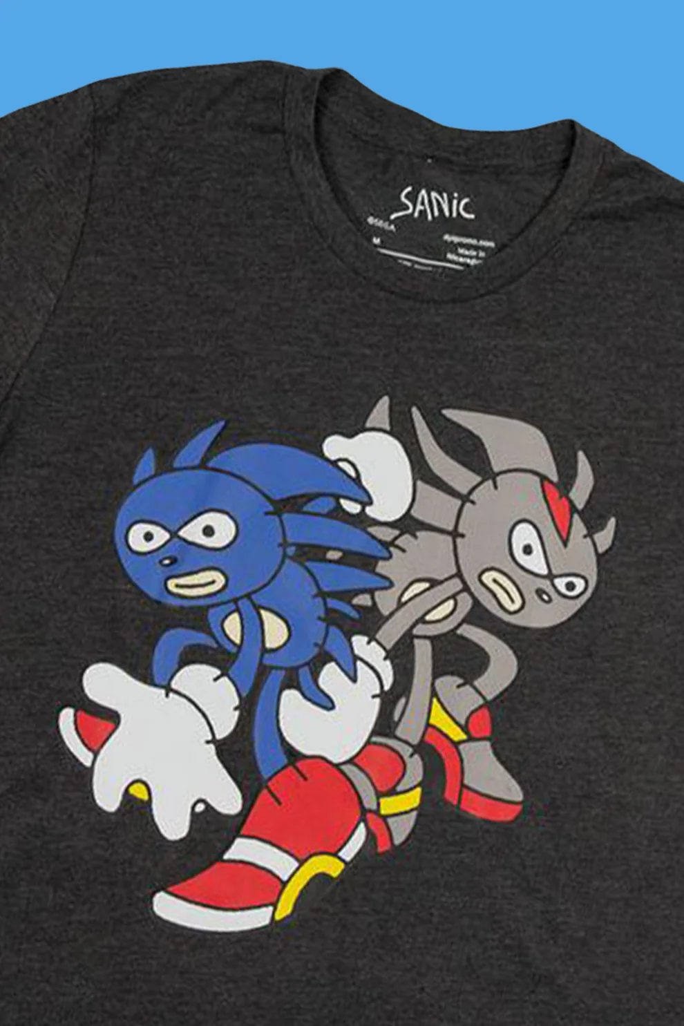 sonic sanic shirt collection 4