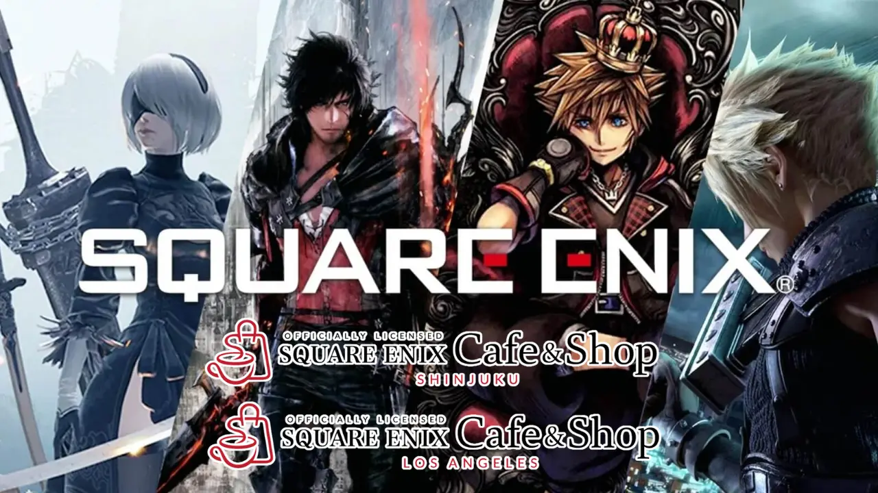 Square Enix Announces Permanent Cafe & Shop Locations for Los Angeles and Tokyo