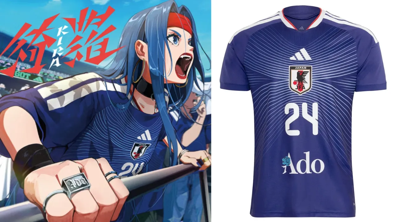 Ado x Japan Football Collab Jersey