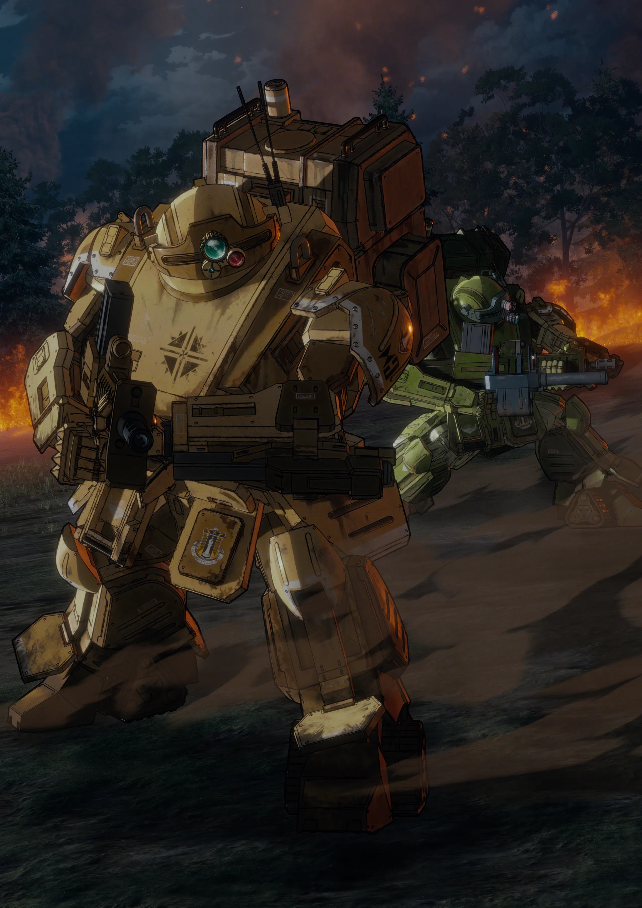 Armored Trooper Votoms The Gray Witch key art 2