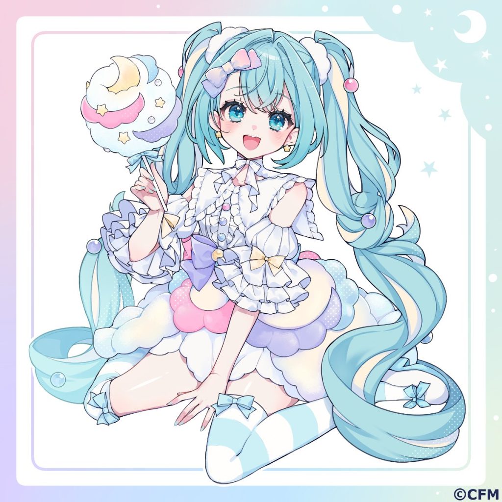 Cotton Candy Miku 1