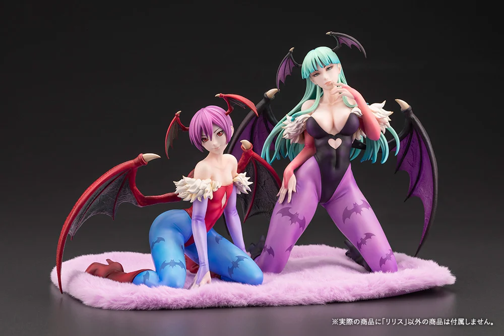 Darkstalkers Morrigan and Lilith Scale Figures 1