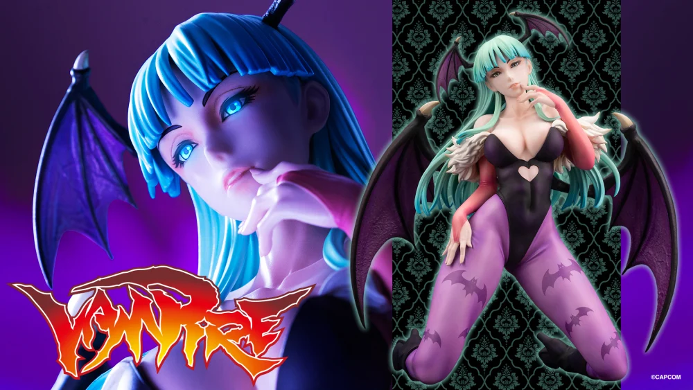 Darkstalkers Morrigan and Lilith Scale Figures 3