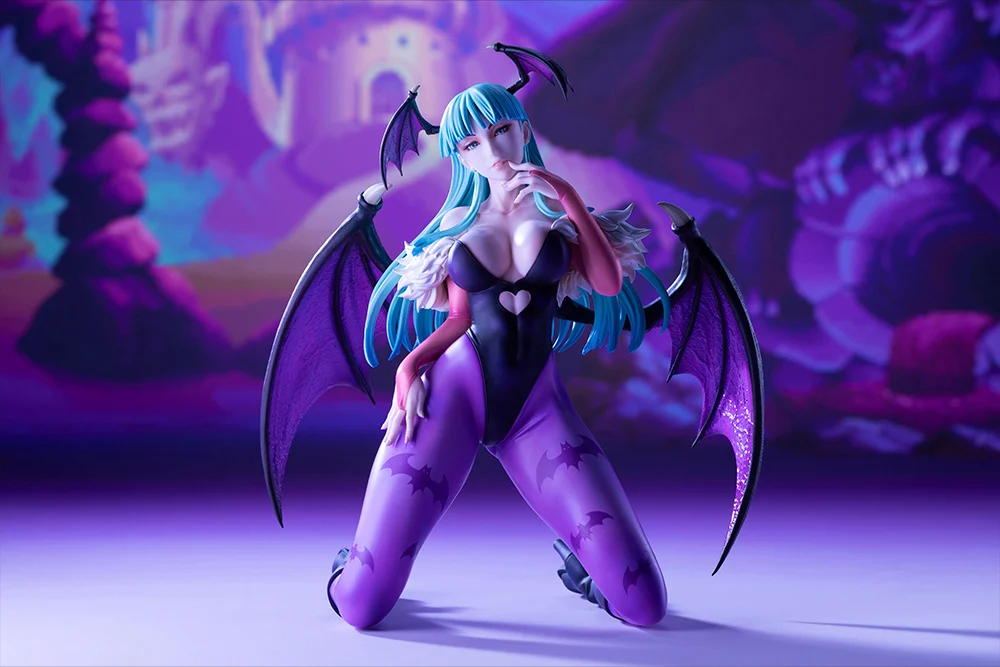 Darkstalkers Morrigan and Lilith Scale Figures 7
