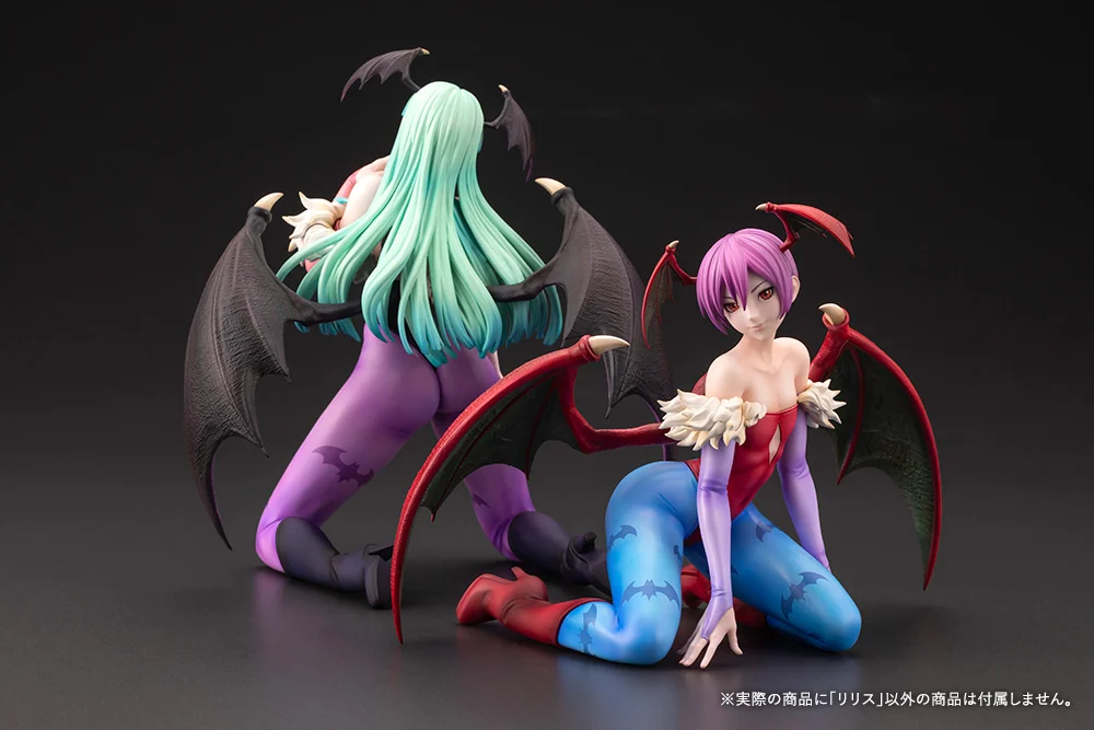 Darkstalkers Morrigan and Lilith Scale Figures2